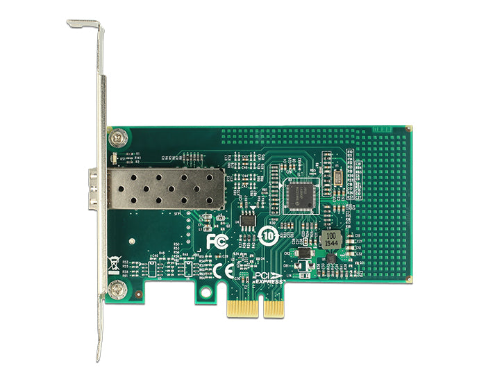 Delock PCI Express x1 Netzwerkkarte Gigabit LAN 1 x SFP i210