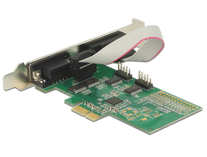 Delock PCI Express x1 Karte zu 4 x Seriell RS-232