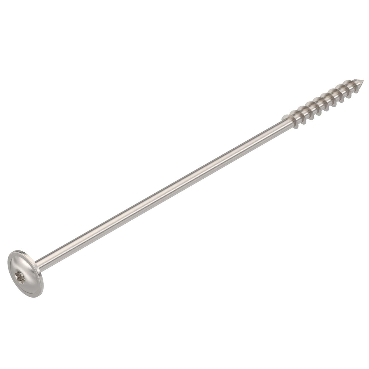 BETTERMANN Tellerkopfschraube TX T40 VA TKS 8x200 A2 5,2x200mm L200mm unbeh