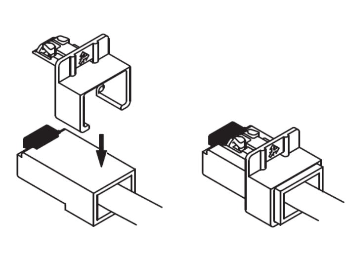 Delock RJ45 Secure Clip 40 Stück Set