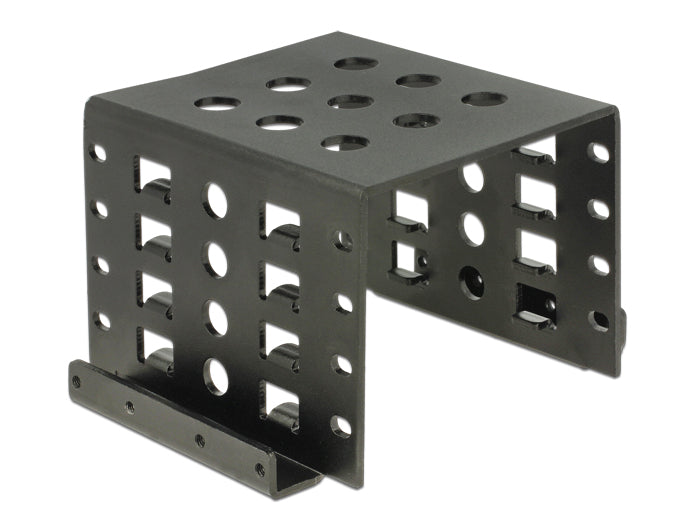 Delock Einbaurahmen 4 x 2.5″ zu 3.5″ schwarz
