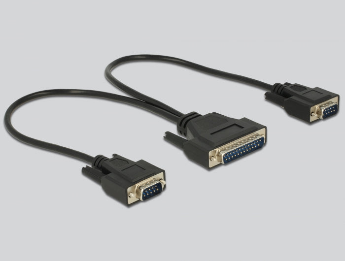 Delock PCI Express x1 Karte zu 2 x Seriell RS-422/485 ESD Schutz optionaler Überspannungsschutz
