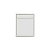 SIEDLE Rahmen-Türstation 20f UP ws alu KR 611-5/4-0 W 531x431x38mm