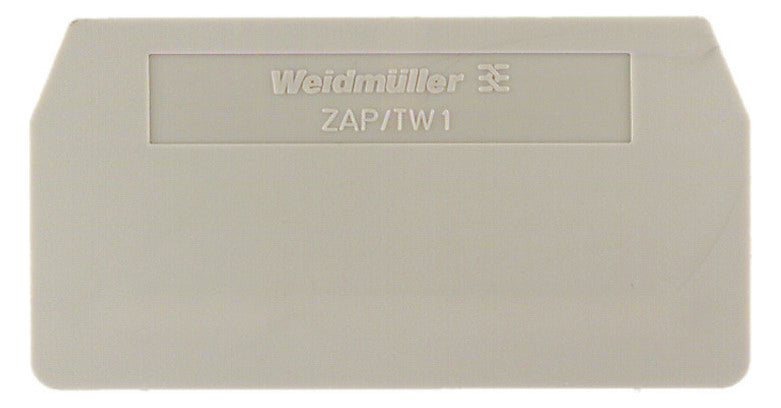 WEIDMÜLLER Abschlussplatte bg ZAP/TW 1