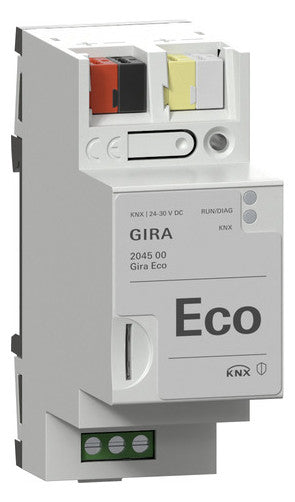 GIRA Datenschnittstelle REG 2TE KNX Eth Eco 204500 LED