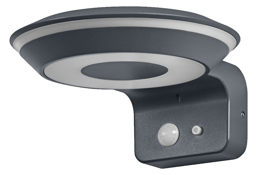 LEDVANCE LED-Solarleuchte 3,6W 3000K gr ENDURA Style Solar Glow Wall Sensor 180l