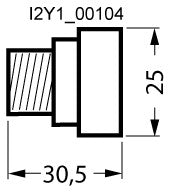 SIEMENS D0-Schraubkappe D02 Porzellan 5SH4362
