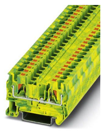 PHOENIX Schutzleiter-Reihenklemme gn/ge PT 4-PE 0,2-6qmm 1Etage erf.Abschlusspl