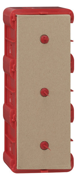 GIRA Gerätedose UP 233,5x92,5x64mm Kst E22 289300 quadrat Ausbrechöffnung