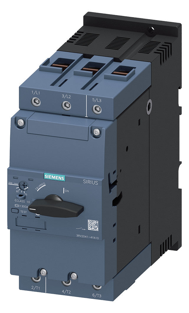 SIEMENS Motorschutzschalter 3p 75-93A 3RV2041-4YA10 93A/Iu 690V Einb IP20