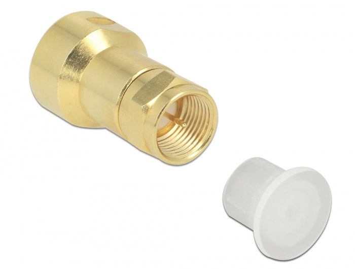 Delock Staubschutz für F Stecker 10 Stück transparent