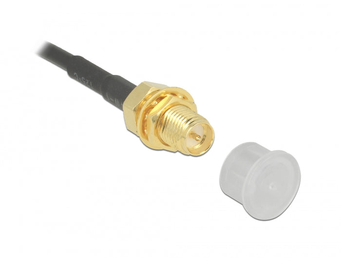 Delock Staubschutz für SMA Stecker 10 Stück transparent