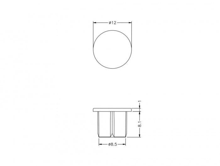 Delock Staubschutz für F Stecker 10 Stück transparent