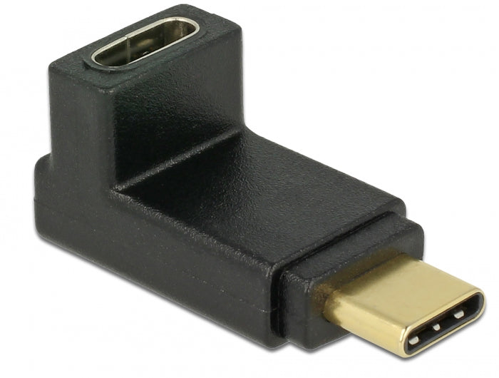 Delock Adapter USB 10 Gbps USB Type-C™ Stecker zu Buchse gewinkelt oben / unten