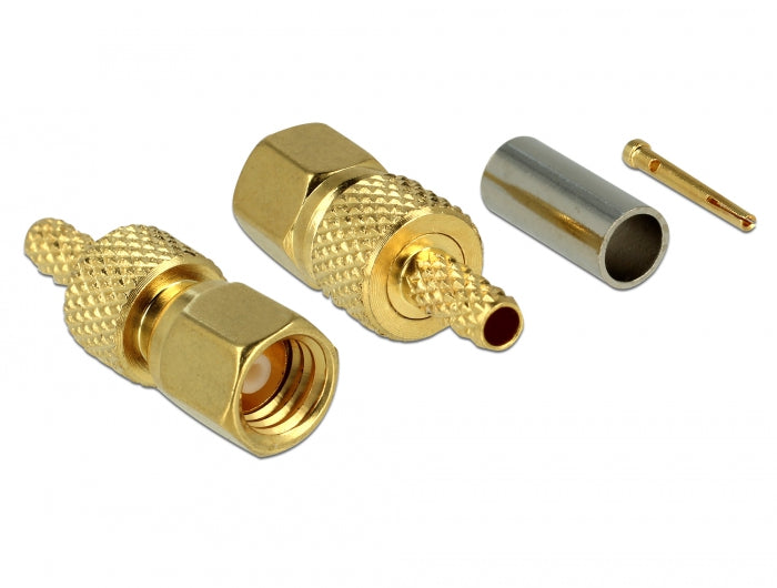 Delock SMC Stecker zum Crimpen RG-174 / RG-316