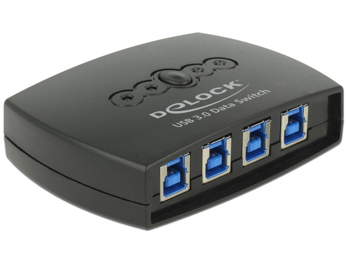 Delock USB 5 Gbps Switch für 4 PC an 1 Gerät