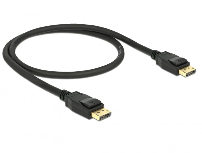 Delock Kabel DisplayPort 1.2 Stecker > DisplayPort Stecker 4K 60 Hz 0,5 m