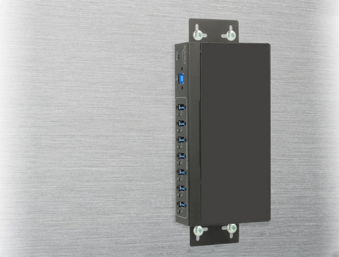 Delock Externer Industrie Hub 7 x USB 3.0 Typ-A mit 20 kV ESD Schutz
