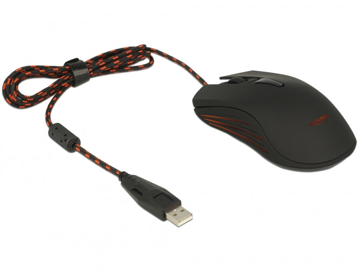 Delock Optische 4-Tasten USB Gaming Maus
