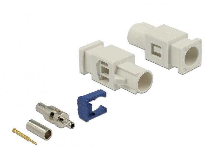 Delock FAKRA B Stecker Federpin zum Crimpen