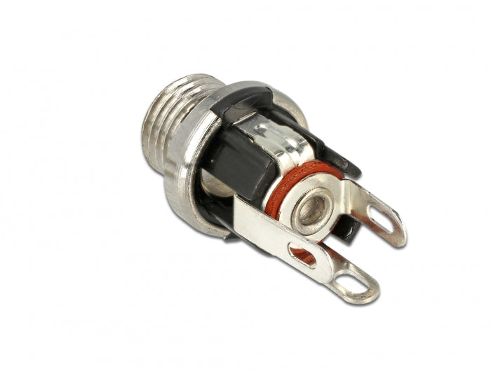 Delock Steckverbinder DC 5,5 x 2,1 x 9,5 mm Buchse zum Einbau Lötversion