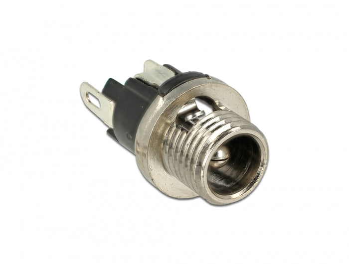Delock Steckverbinder DC 5,5 x 2,5 x 9,5 mm Buchse zum Einbau Lötversion