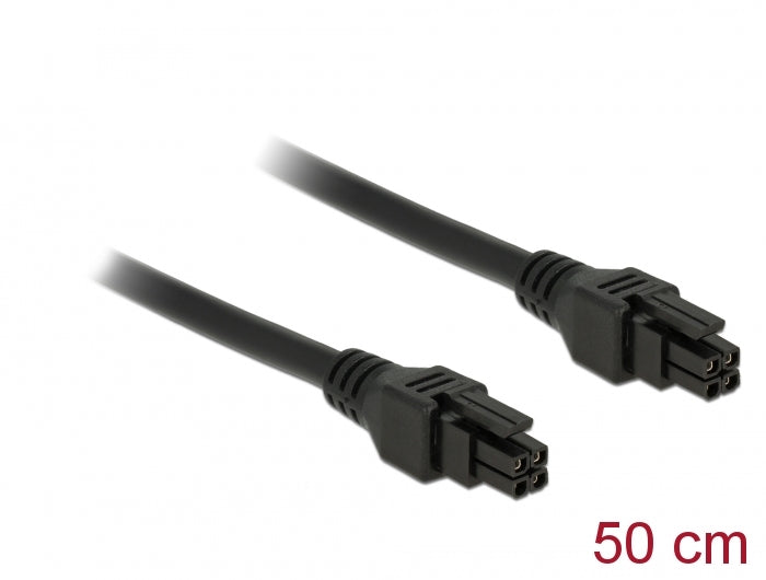 Delock Micro Fit 3.0 Kabel 4 Pin Stecker > Stecker 50 cm