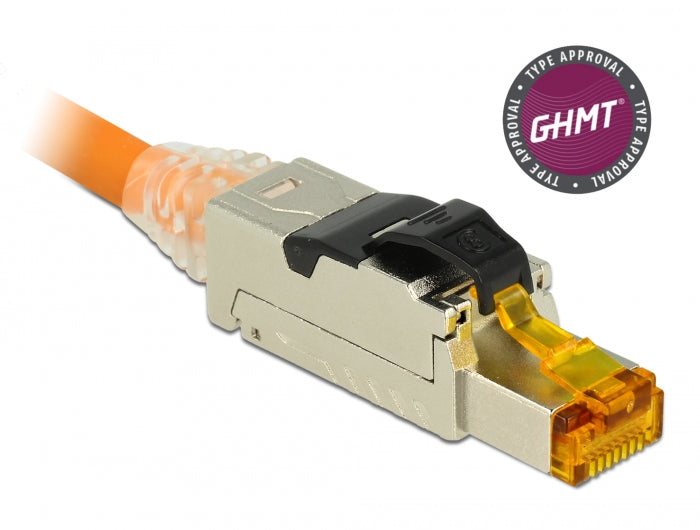Delock RJ45 Stecker feldkonfektionierbar Cat.8.1 Metall