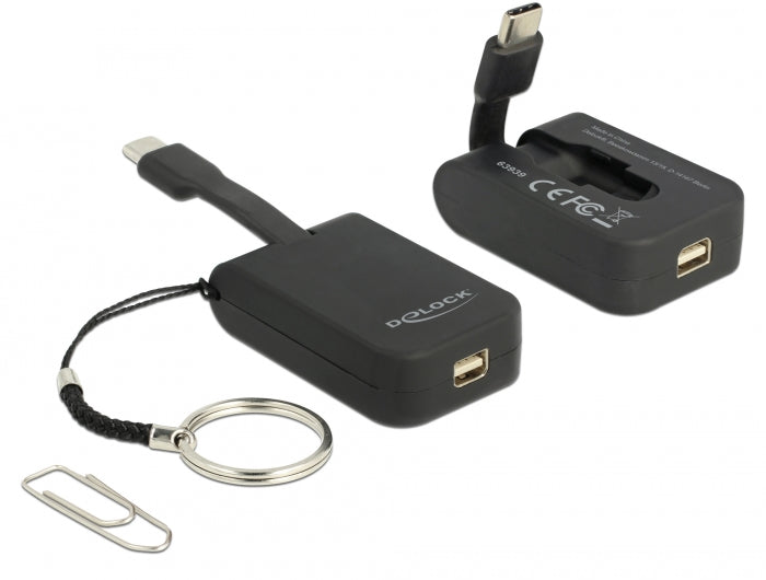 Delock USB Type-C™ Adapter zu mini DisplayPort (DP Alt Mode) 4K 60 Hz - Schlüsselanhänger