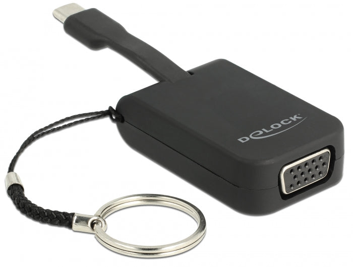 Delock USB Type-C™ Adapter zu VGA (DP Alt Mode) - Schlüsselanhänger