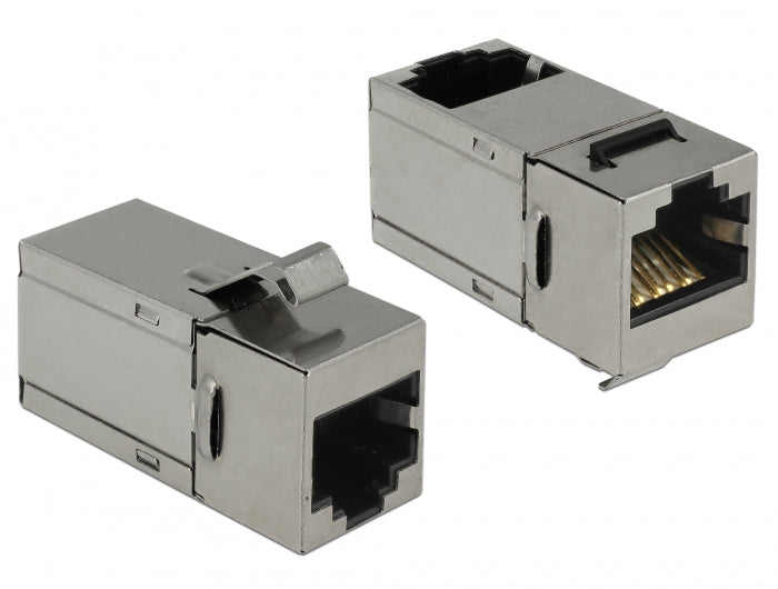 Delock Keystone Modul RJ45 Buchse > RJ45 Buchse Cat.6 90°