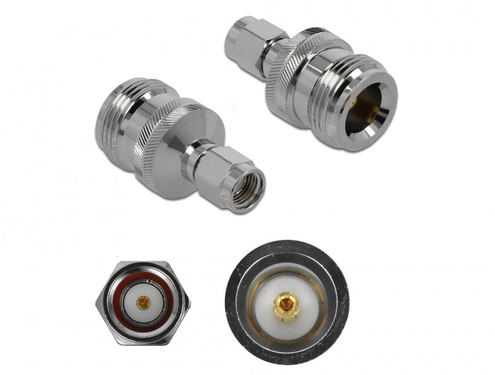 Delock Adapter N Buchse zu RP-SMA Stecker 10 GHz