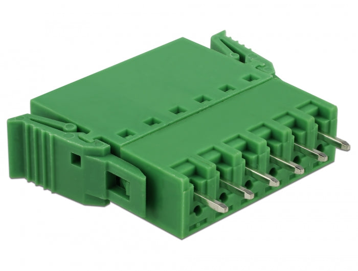 Delock Terminalblock Set für Platine 6 Pin 3,81 mm Rastermaß vertikal