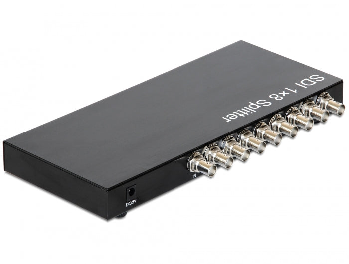 Delock 3G-SDI Splitter 1 in > 8 out