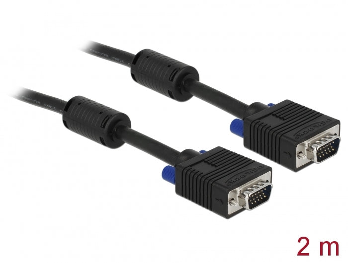 Delock Kabel SVGA 2m Stecker-Stecker