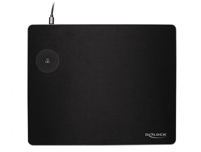 Delock USB Mauspad mit kabelloser Ladefunktion