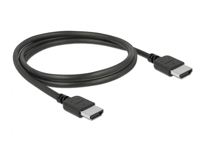 Delock Premium HDMI Kabel 4K 60 Hz 1 m