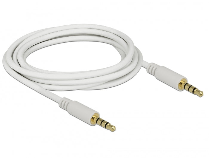 Delock Kabel Klinke 3,5 mm 4 Pin Stecker > Stecker 3 m