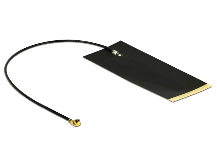 Delock LPWAN Antenne I-PEX Inc., MHF® I Stecker -2,63 dBi 1.13 15 cm FPC intern Klebemontage