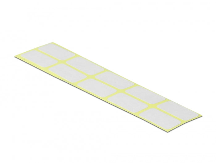 Delock Kabelbinder mit Beschriftungsfeld L 180 x B 2,5 mm 10 Stück farbig sortiert
