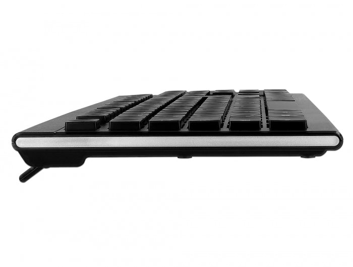 Delock USB Tastatur 2,4 GHz kabellos schwarz (Water-Drop)