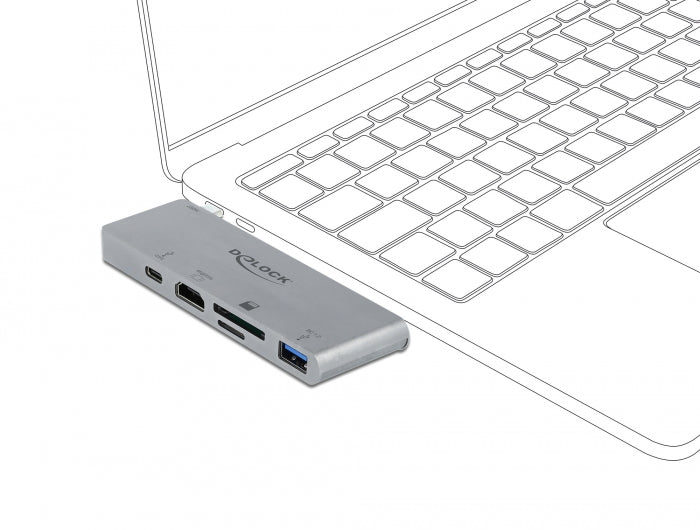 Delock Dockingstation für MacBook mit 4K und PD 3.0