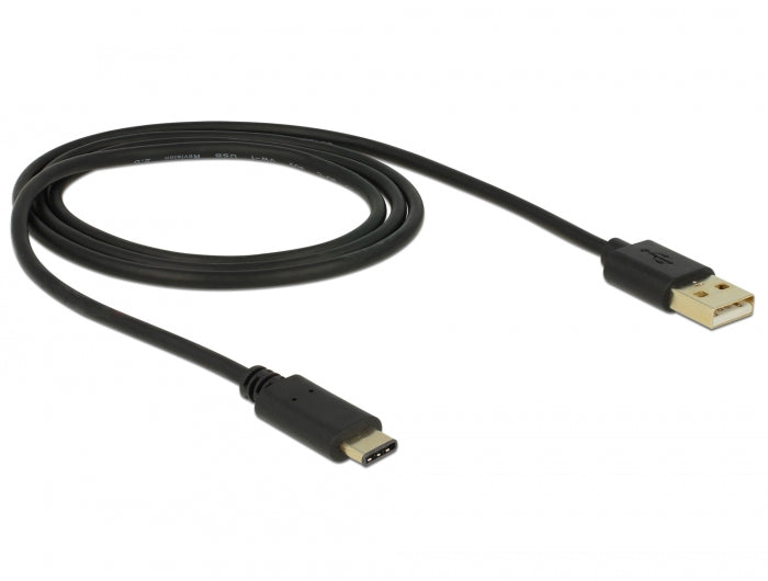 Delock USB 2.0 Kabel Typ-A zu Type-C 1 m