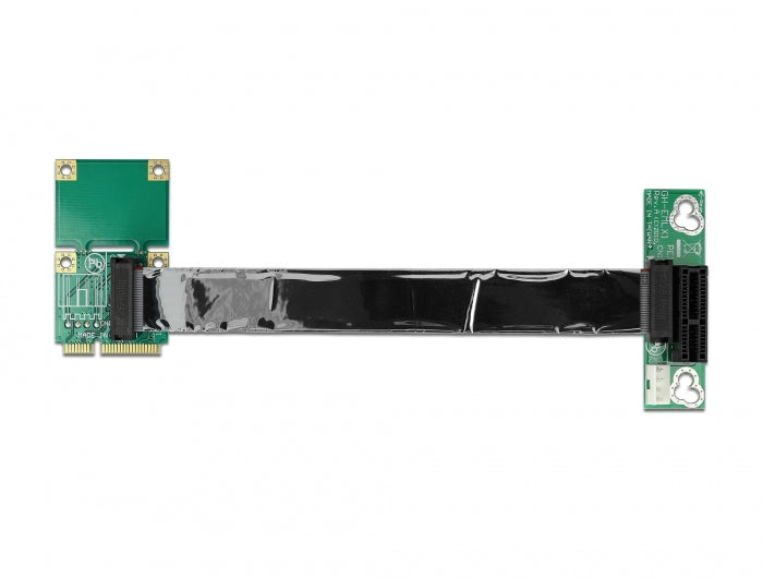 Delock Riser Karte Mini PCI Express > PCI Express x1 links gerichtet