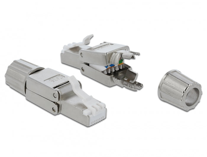 Delock RJ45 Stecker Cat.6 STP werkzeugfrei