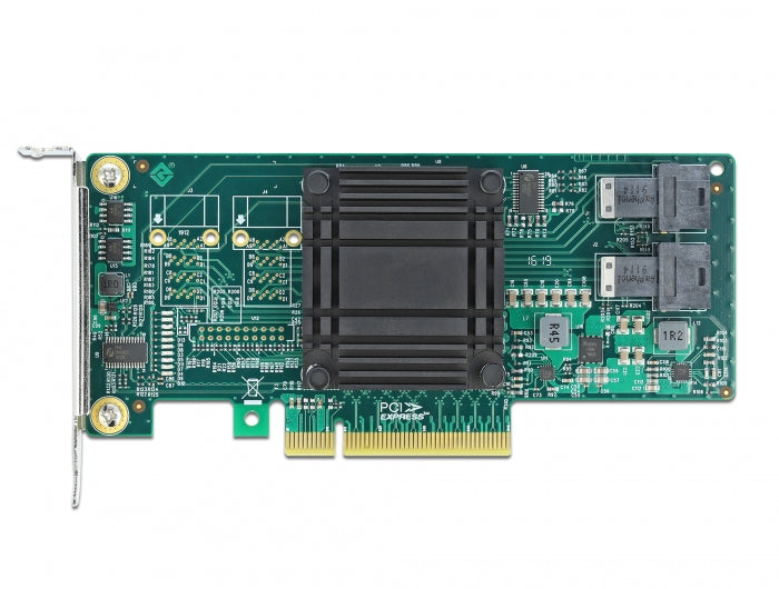 Delock PCI Express x8 Karte zu 2 x intern SFF-8643 NVMe - Low Profile Formfaktor