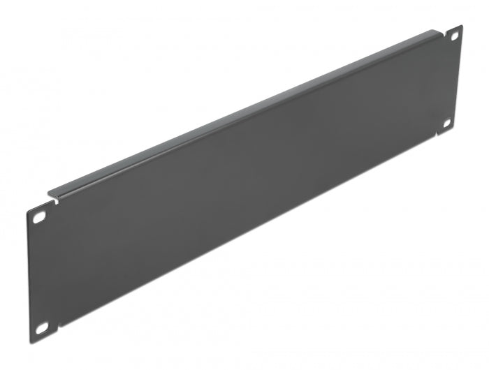 Delock 19″ Netzwerkschrank Blindabdeckung 2 HE schwarz