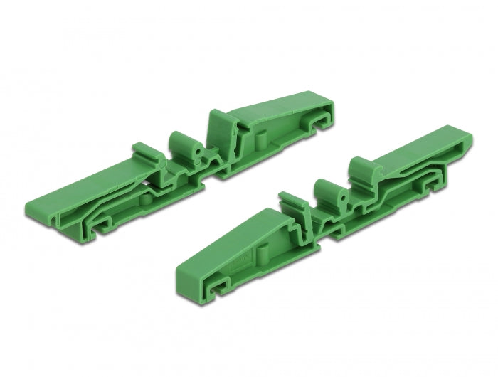 Delock Hutschienenclip für Platine 115 mm 4 Stück