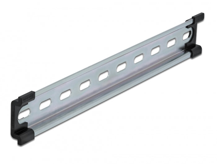 Delock Hutschiene 35 x 7,5 mm (25 cm) Stahl