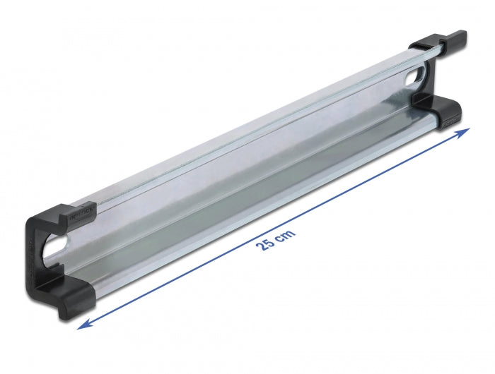 Delock Hutschiene 35 x 15 mm (25 cm) Stahl
